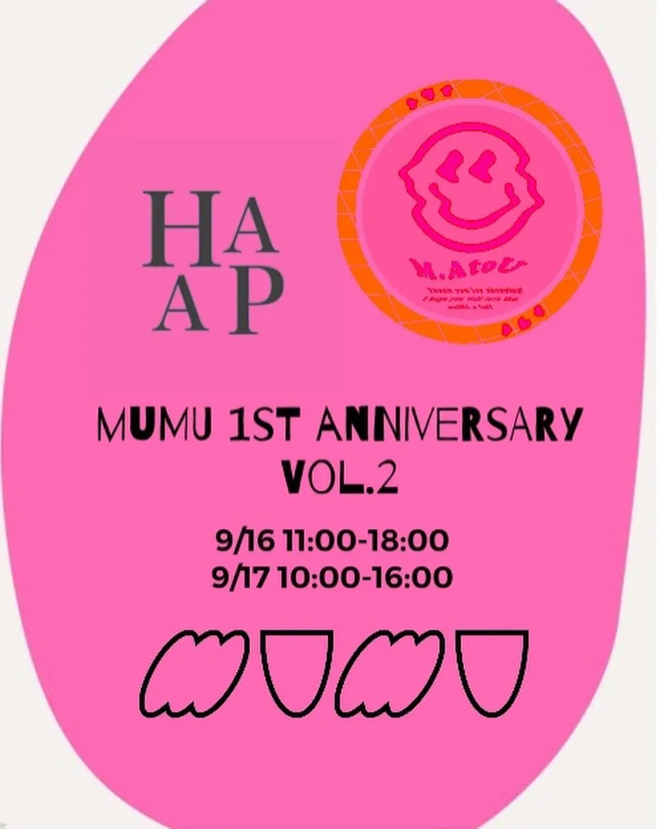 ◉mumu 1st anniversary event