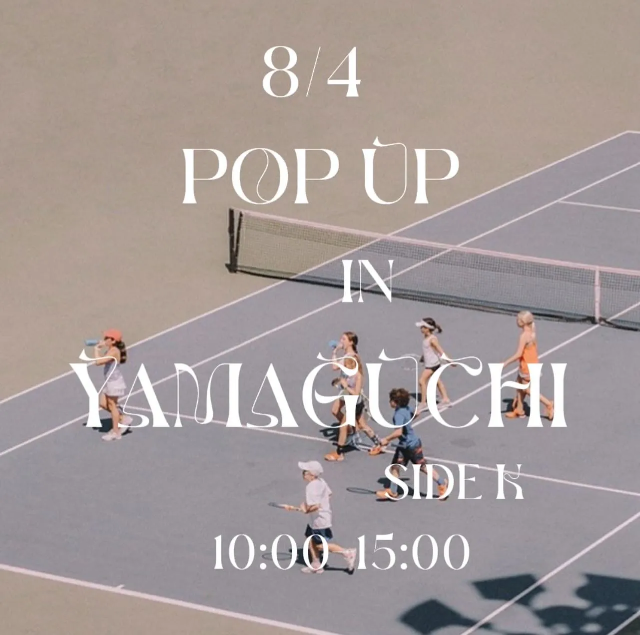8/4 pop up in山口