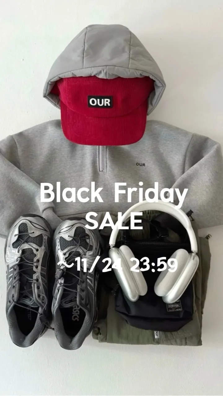 Black Friday start！11/24 23:59...